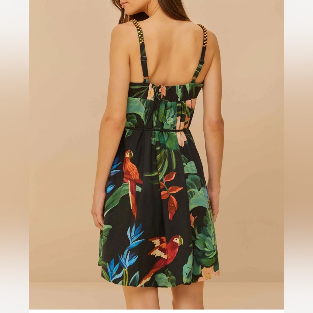 FARM RIO BEADED STRAP MINI
DRESS FIESTA - Picture 2 of 9